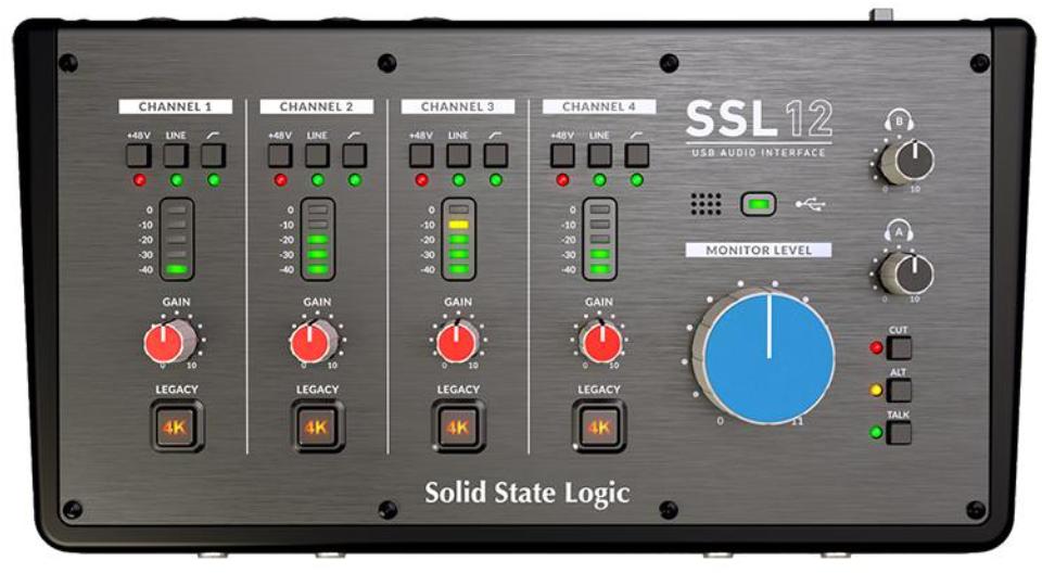 Interface de audio usb Ssl 12