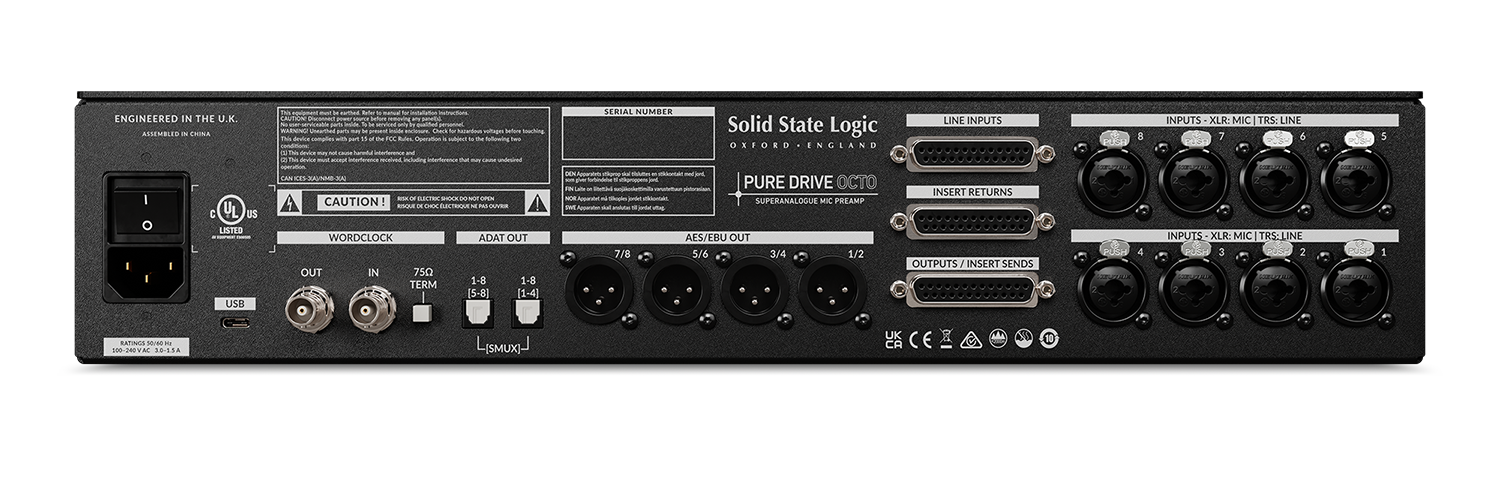 Ssl Puredrive Octo - Preamplificador - Variation 2