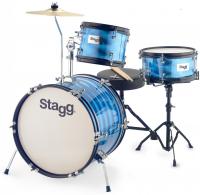 Junior Drum Set 3/16B + Hardware - 3 piezas - bleu