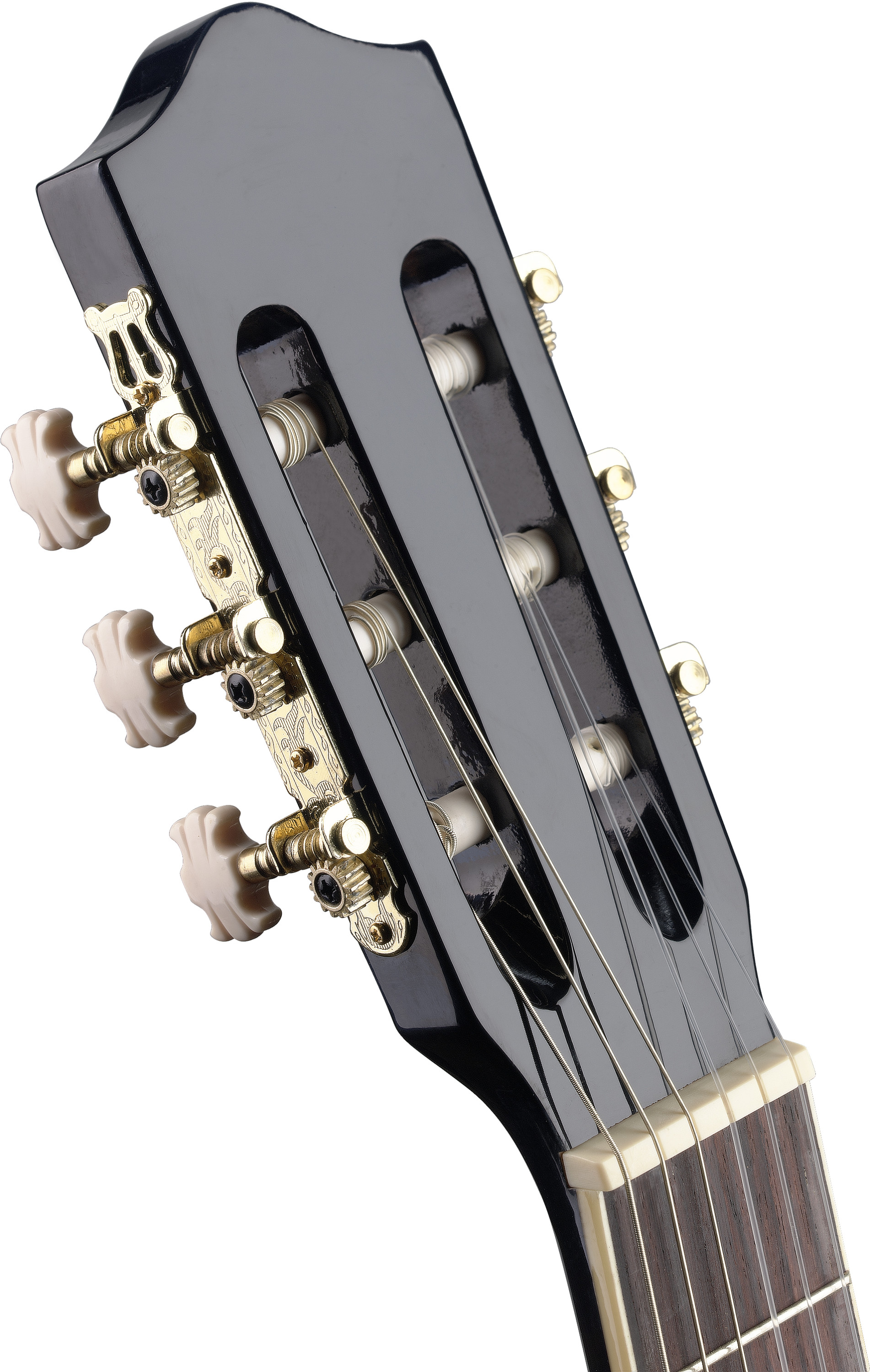 Stagg C546tce Bk Cw Epicea Catalpa - Black - Guitarra clásica 4/4 - Variation 3