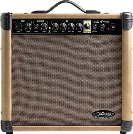Combo amplificador acústico Stagg 40 AA R EU