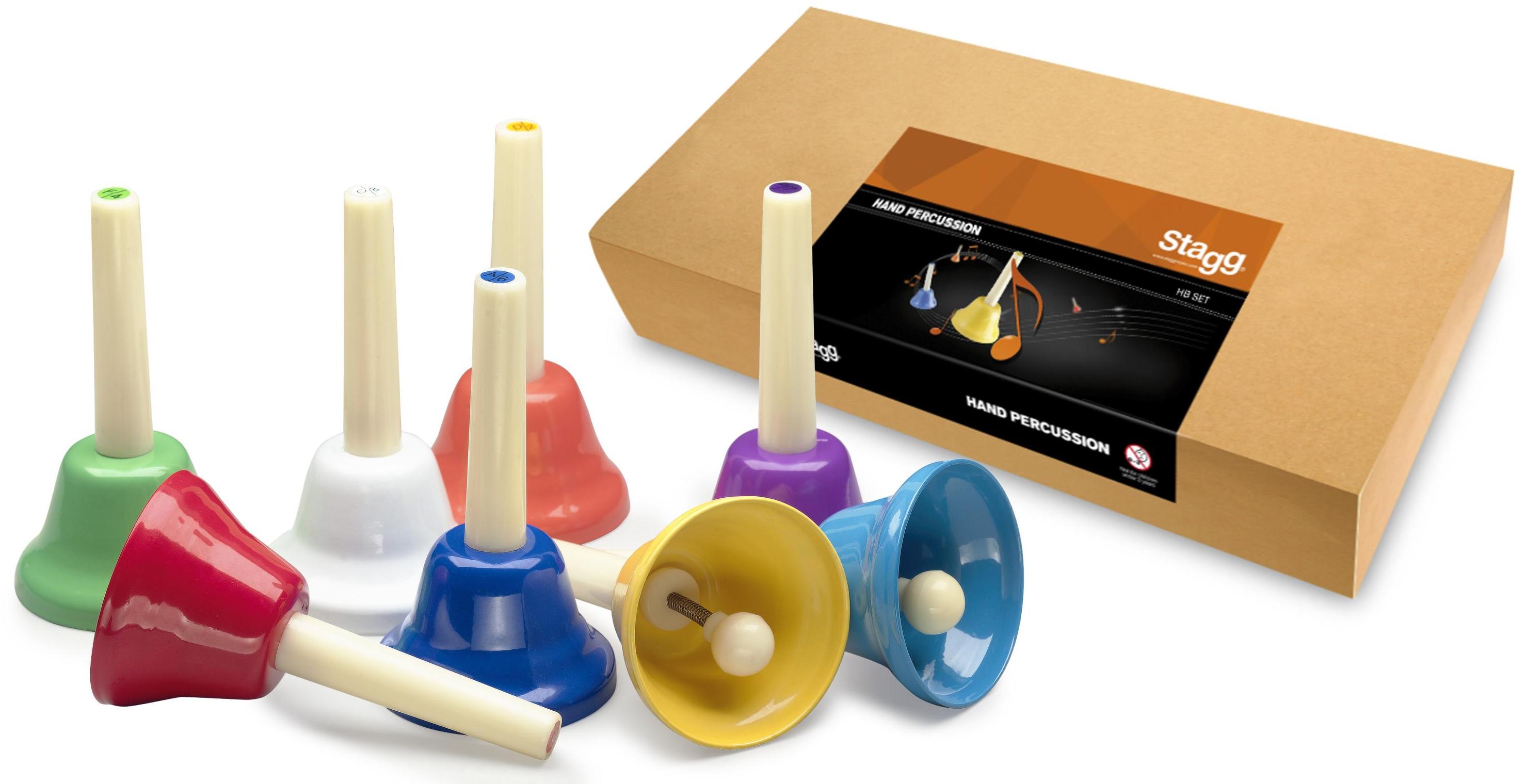 Shake percussions Stagg 8 notes handbell st