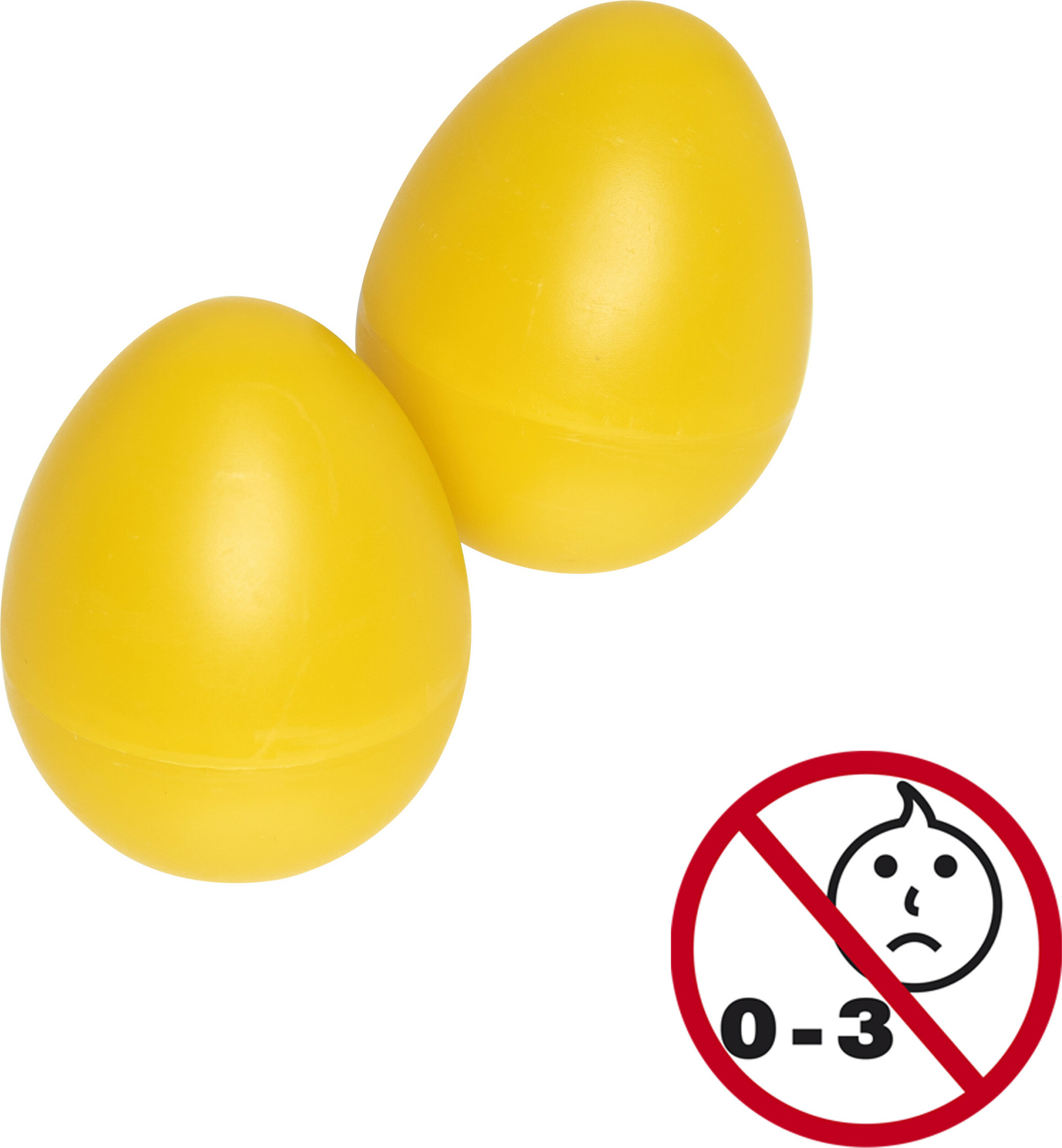 Stagg Egg-2 Yellow Lot De 2 Oeufs Shaker  Yellow - Shake percussions - Main picture
