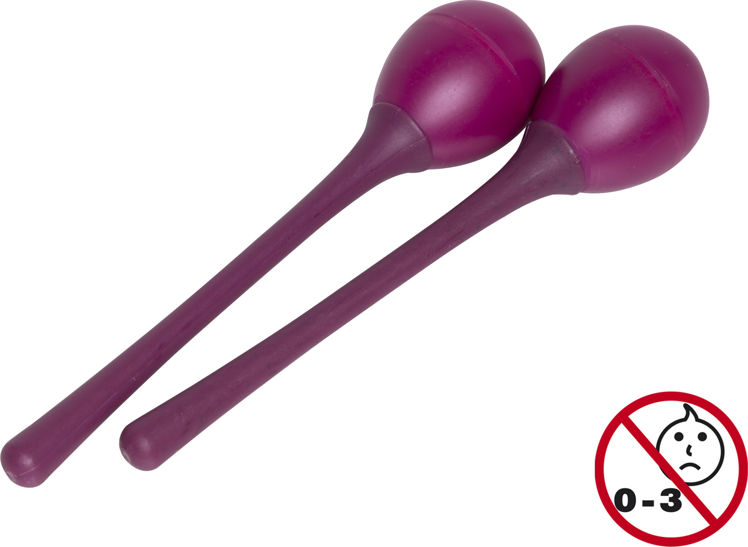 Stagg Egg-ma L/mg Paire De Maracas - Egg Maracas Long Magenta - Shake percussions - Main picture