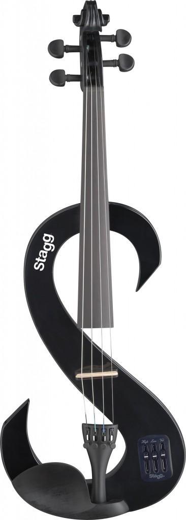 Violín eléctrico Stagg EVN 4/4 BK