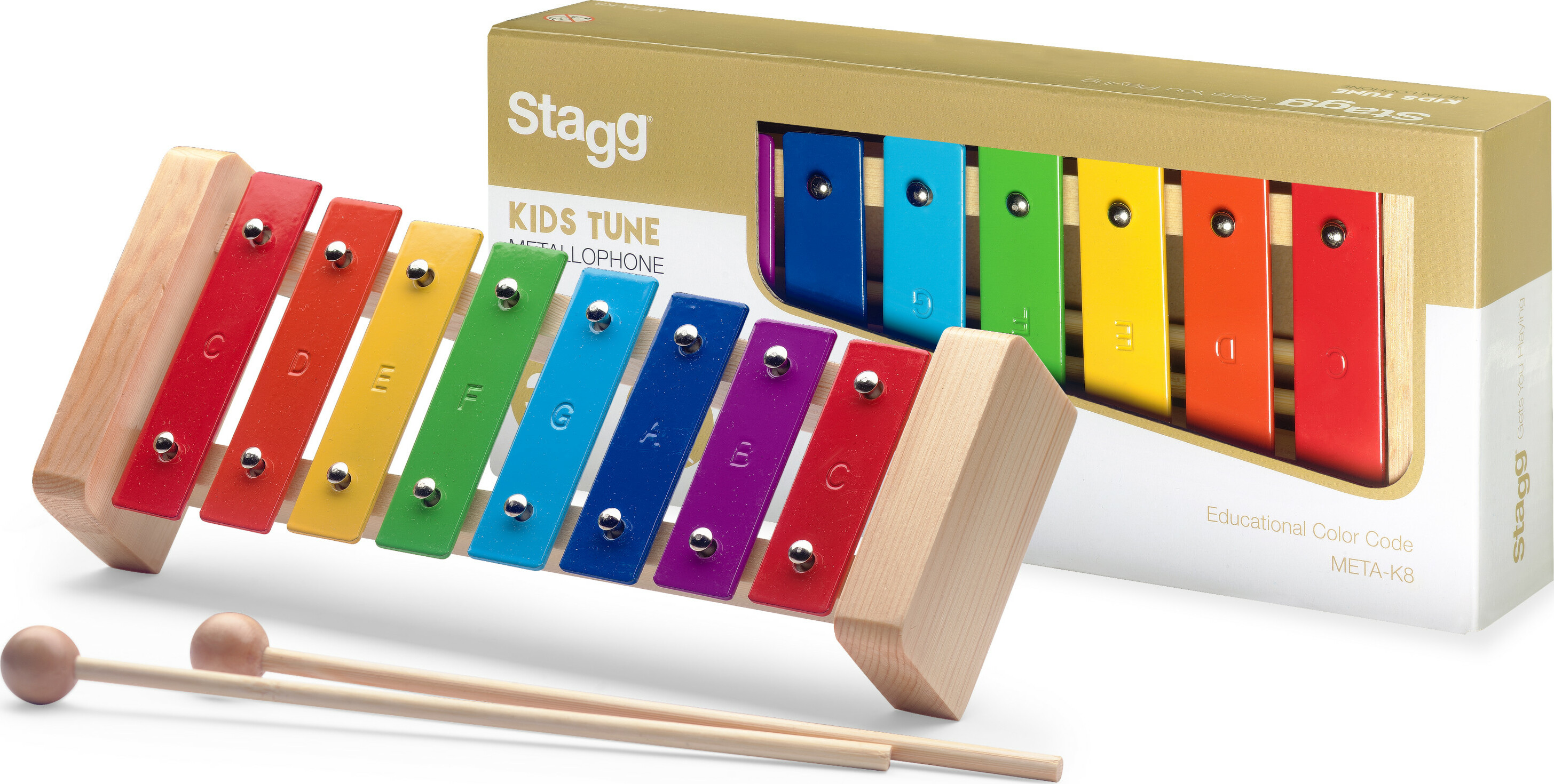 Stagg K8  Metallophone 8 Notes - Percusión para golpear - Main picture