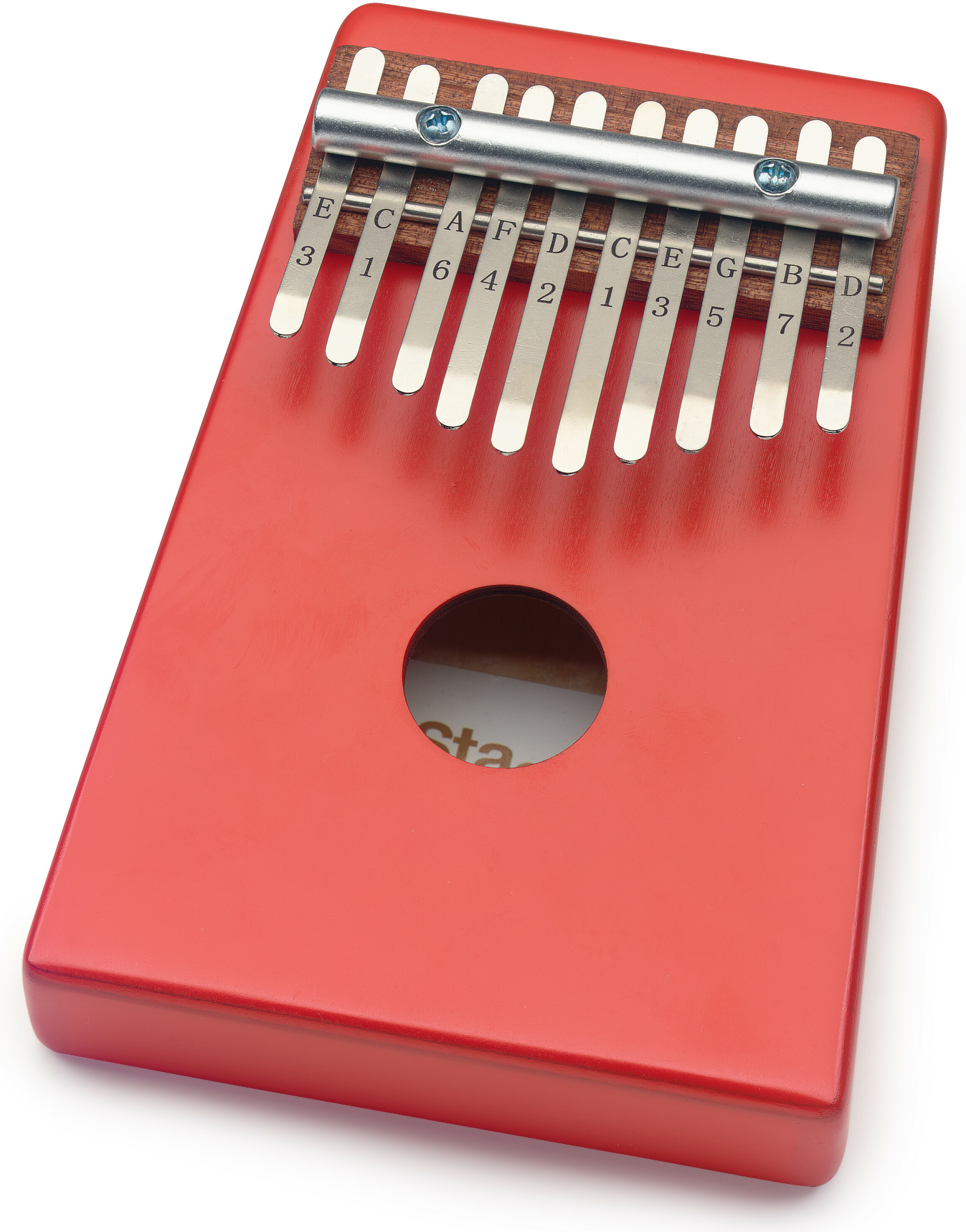 Stagg Kalimba Enfant 10 Notes Rouge - Percusión para golpear - Main picture