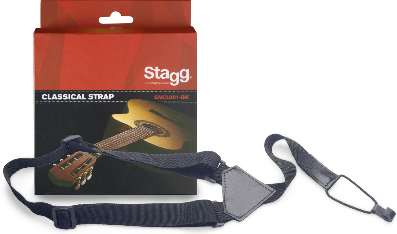 Stagg Sangle Nylon Sncl001-bk - Accesorios para Otros instrumentos de cuerda - Main picture