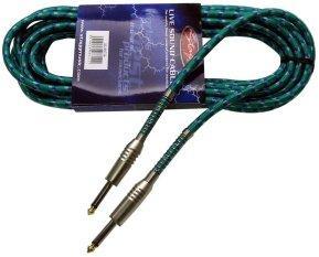 Cable Stagg SGC6VT Tweed Green jack/jack -6m