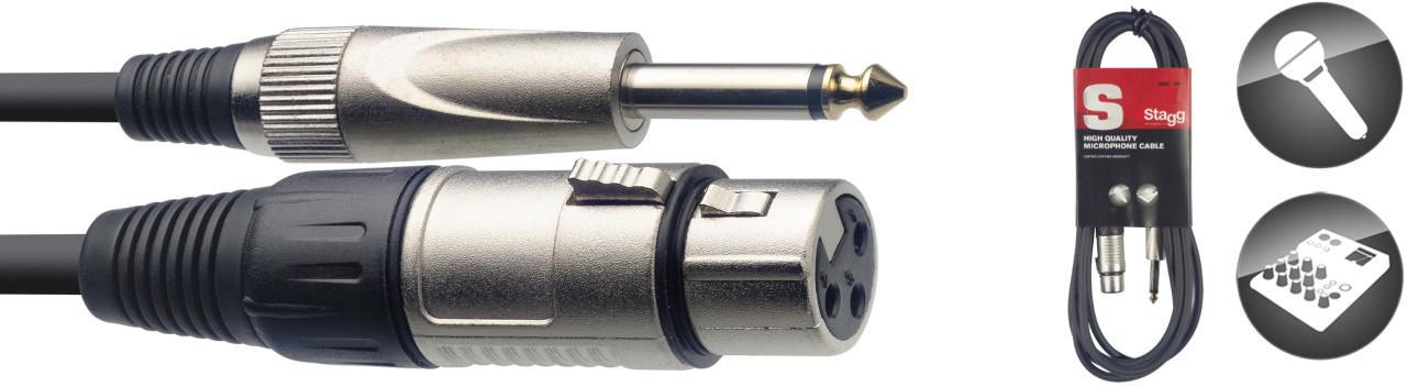 Cable Stagg SMC6XP XLR f / Jack m - 6m