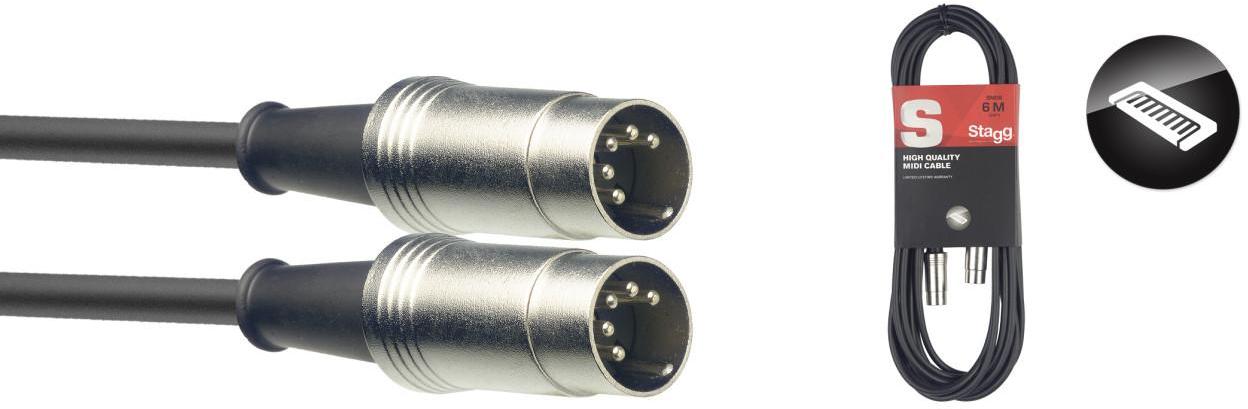 Cable Stagg SMD10 DIN/DIN (m/m) - 10m