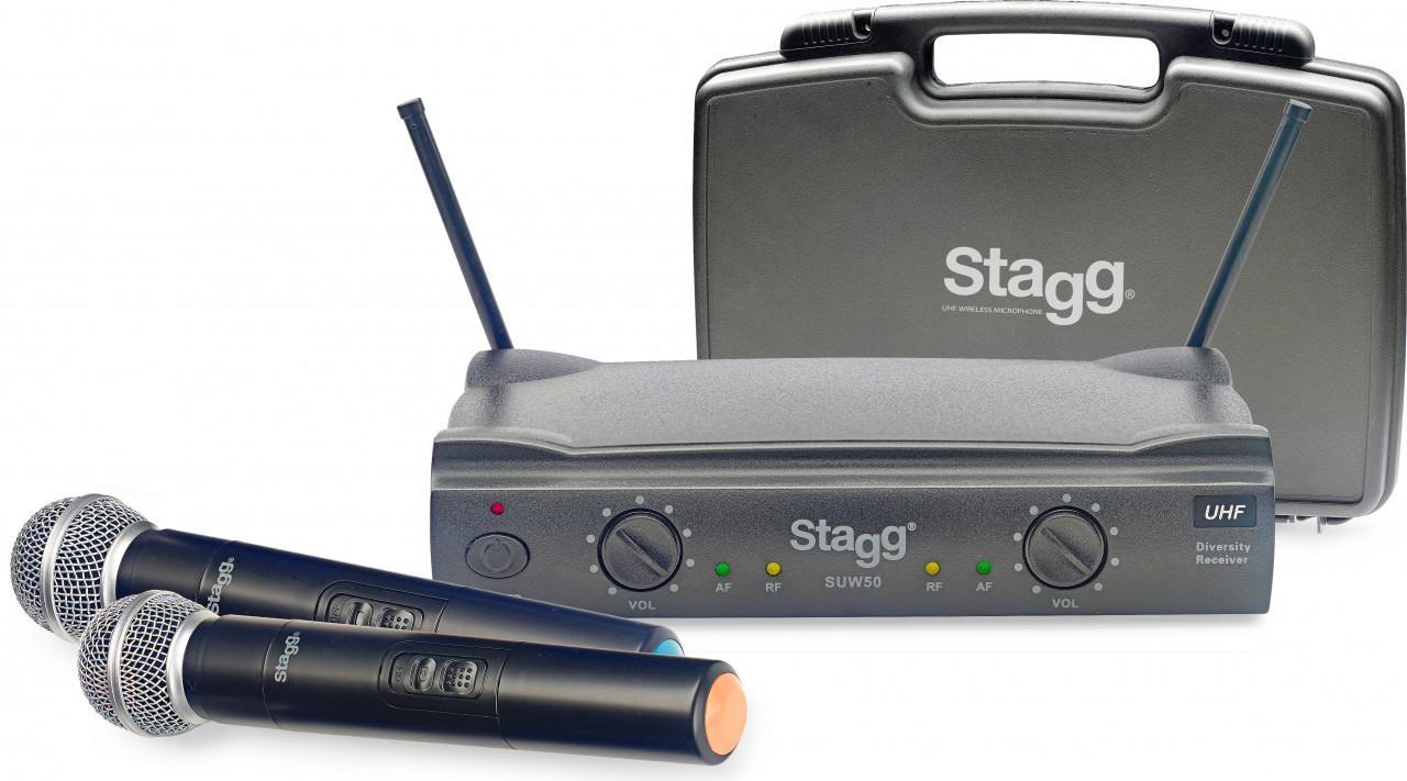 Micrófono inalámbrico de mano Stagg SUW 50 MM FH EU