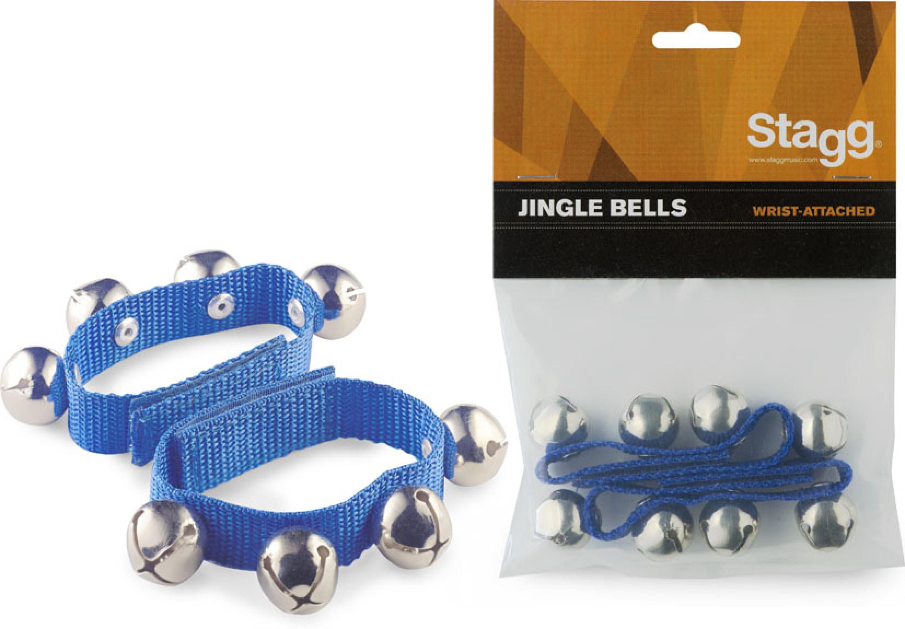 Shake percussions Stagg SWRB4 Jingle Bells - Blue