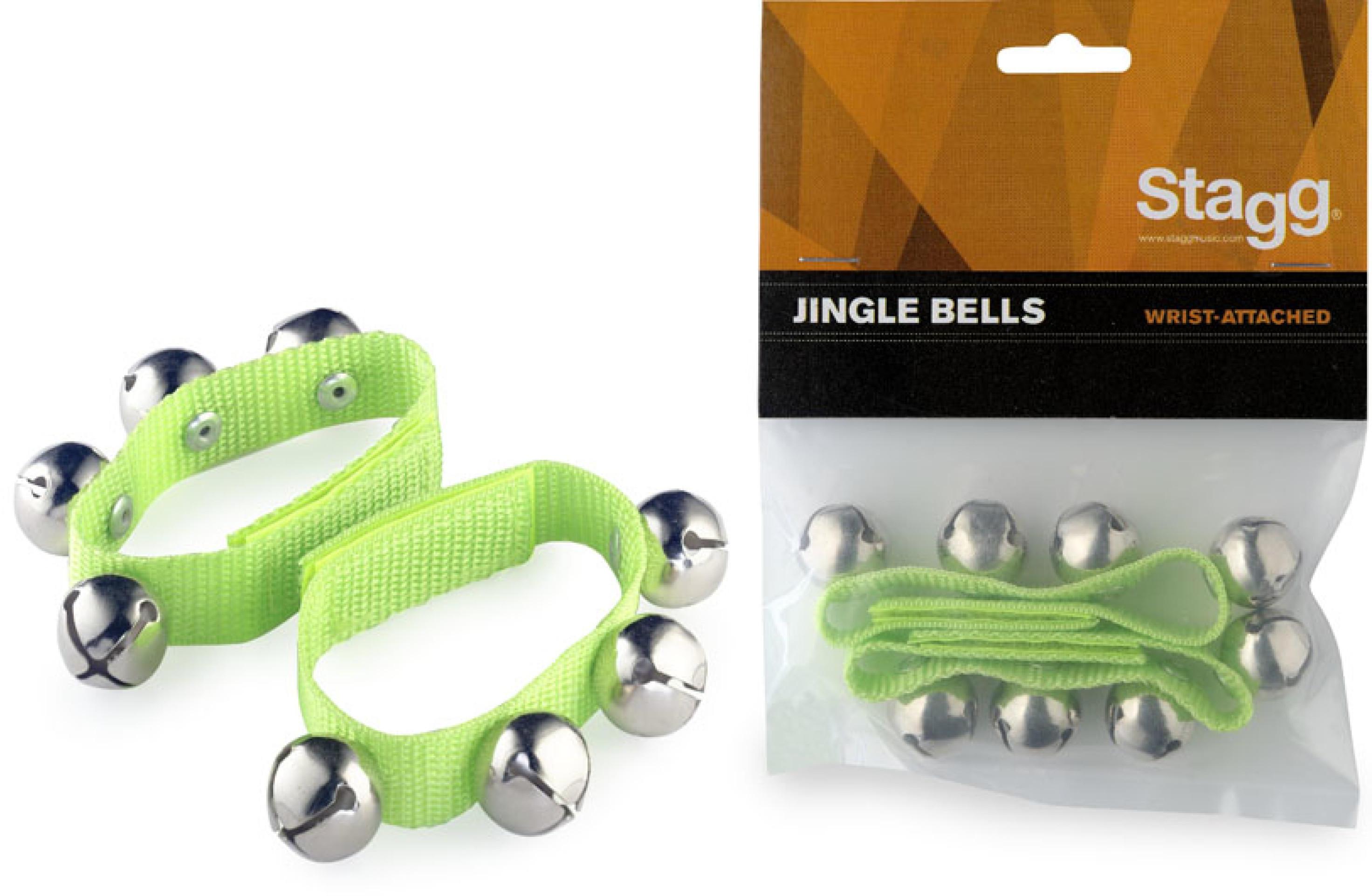 Shake percussions Stagg SWRB4 Jingle Bells - Green