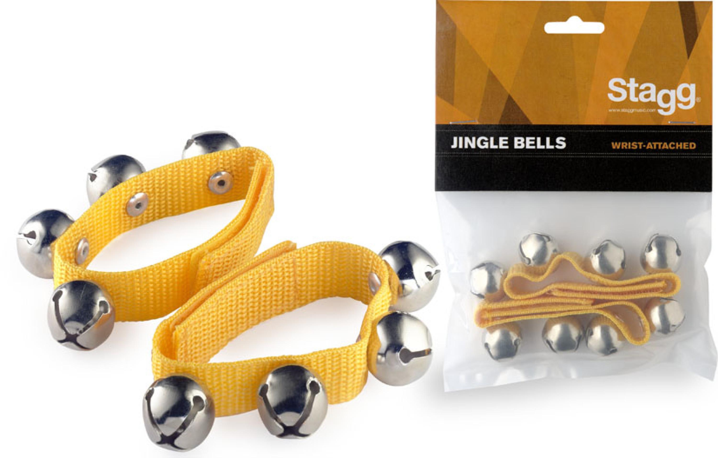 Shake percussions Stagg SWRB4 Jingle Bells - Yellow