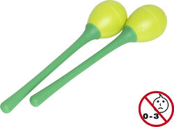 Shake percussions Stagg Egg Maracas Long Green