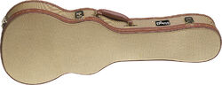 Funda para ukulele Stagg GCX-UKS GD Ukulele Soprano Deluxe - Tweed