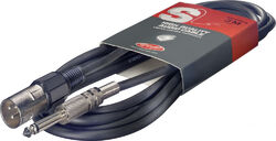 Cable Stagg SAC3PXM Deluxe Jack/xlr - 3m