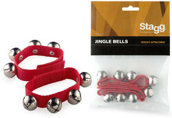 Shake percussions Stagg SWRB4 Jingle Bells - Red