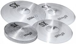 Pack platillos Stagg SX LOW VOLUME PACK CYMBALES