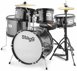 Batería acústica junior Stagg TIM JR 5/16 BK Junior - Black