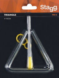 Percusión para golpear Stagg Triangle 4