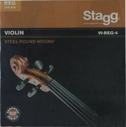 Cuerdas para violín Stagg VI-REG-4