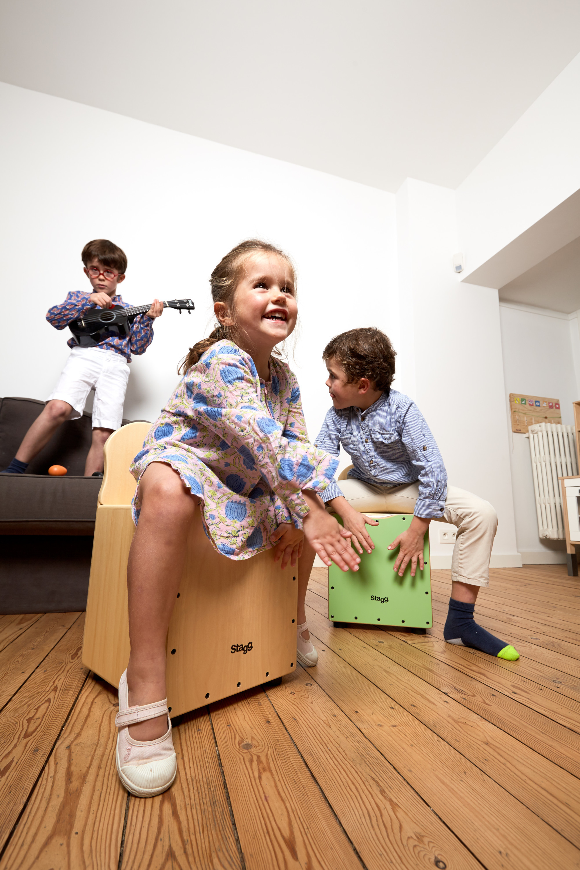 Stagg Easygo Cajon Enfant Bleu - Percusión para golpear - Variation 3