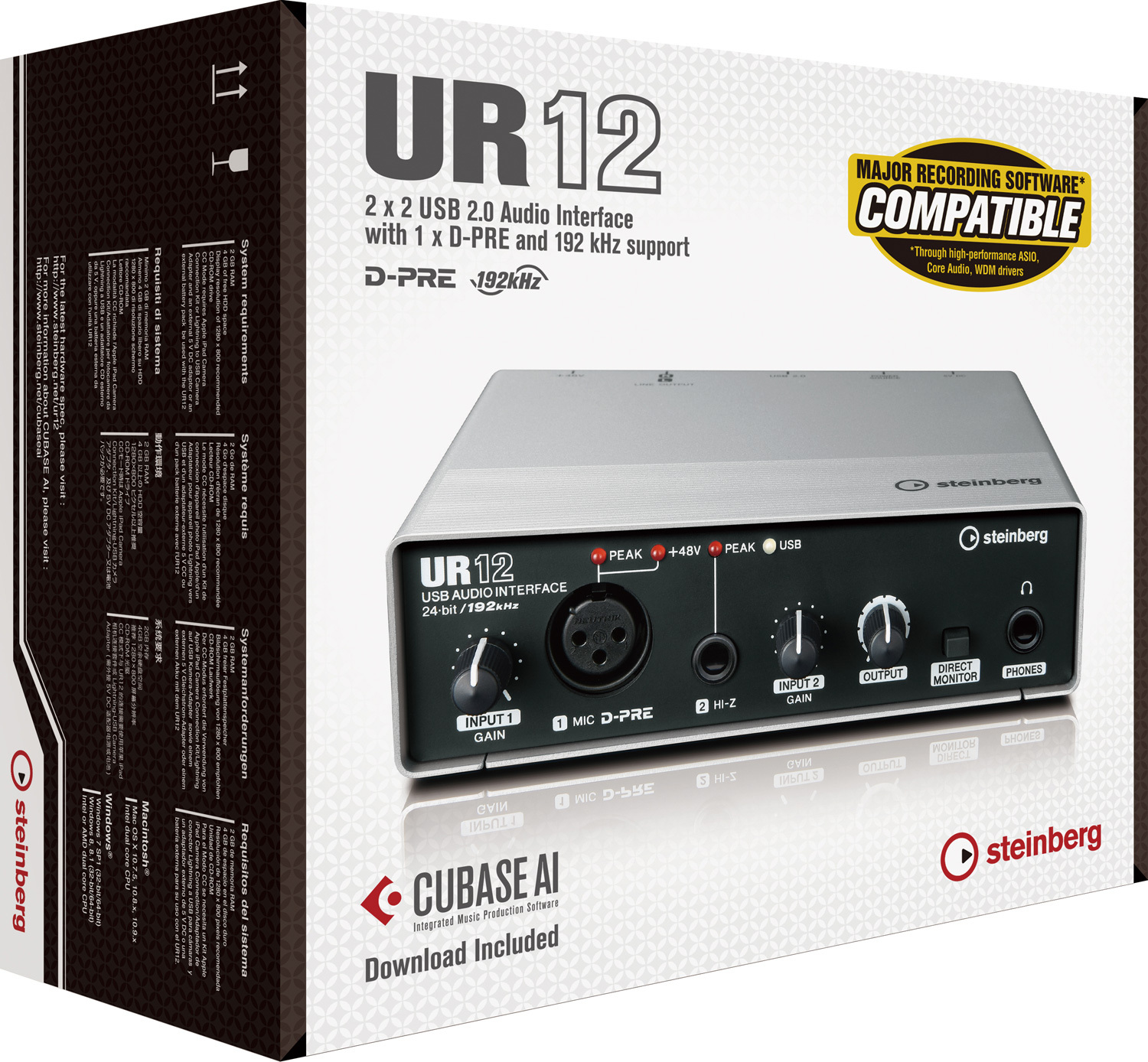 Steinberg Ur12 Usb - Interface de audio USB - Main picture