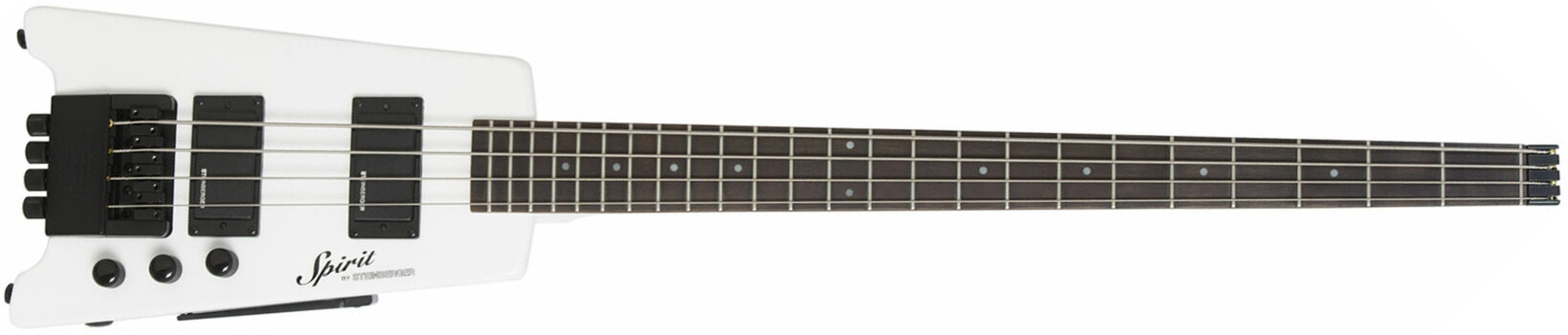 Steinberger Xt-2 Standard Bass Rw +housse - White - Bajo eléctrico de viaje - Main picture
