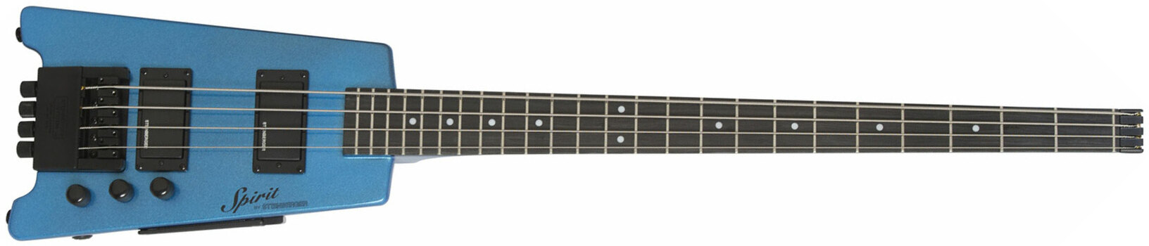 Steinberger Xt-2 Standard Bass Rw +housse - Frost Blue - Bajo eléctrico de viaje - Main picture