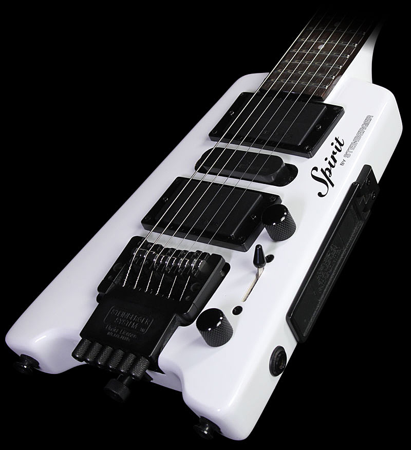 Steinberger Gt-pro Deluxe Outfit Hsh Trem Rw +housse - White - Guitarra eléctrica de viaje - Variation 2