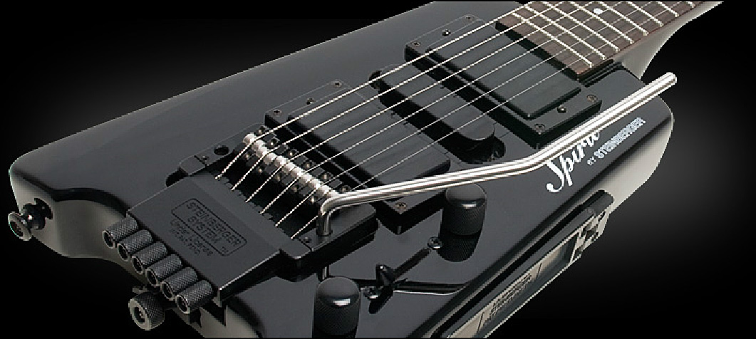 Steinberger Gt-pro Deluxe Outfit Lh Gaucher Hsh Trem Rw +housse - Black - Guitarra electrica para zurdos - Variation 1