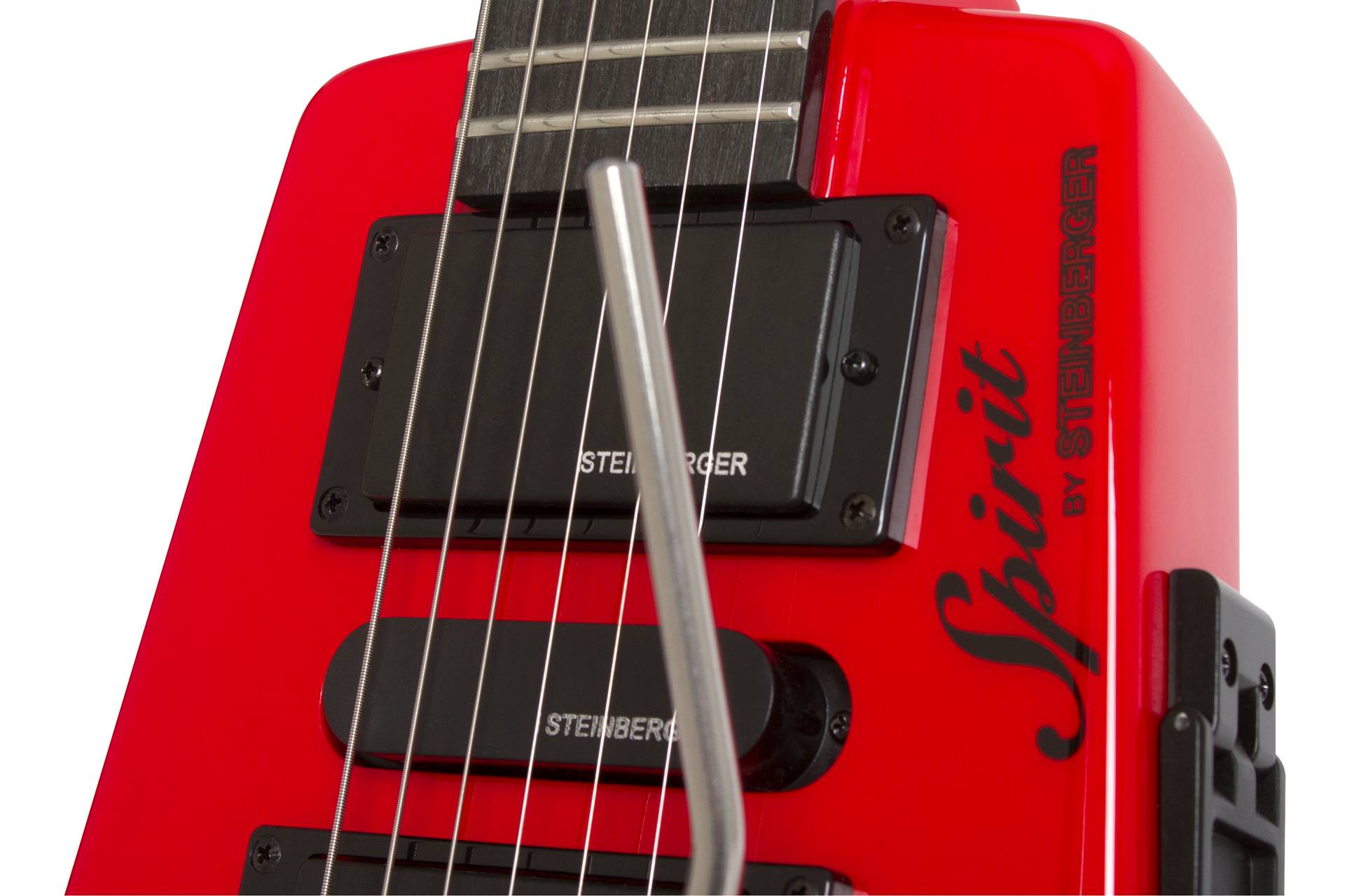 Steinberger Gt-pro Deluxe Outfit Hsh Trem Rw +housse - Hot Rod Red - Guitarra eléctrica de viaje - Variation 1