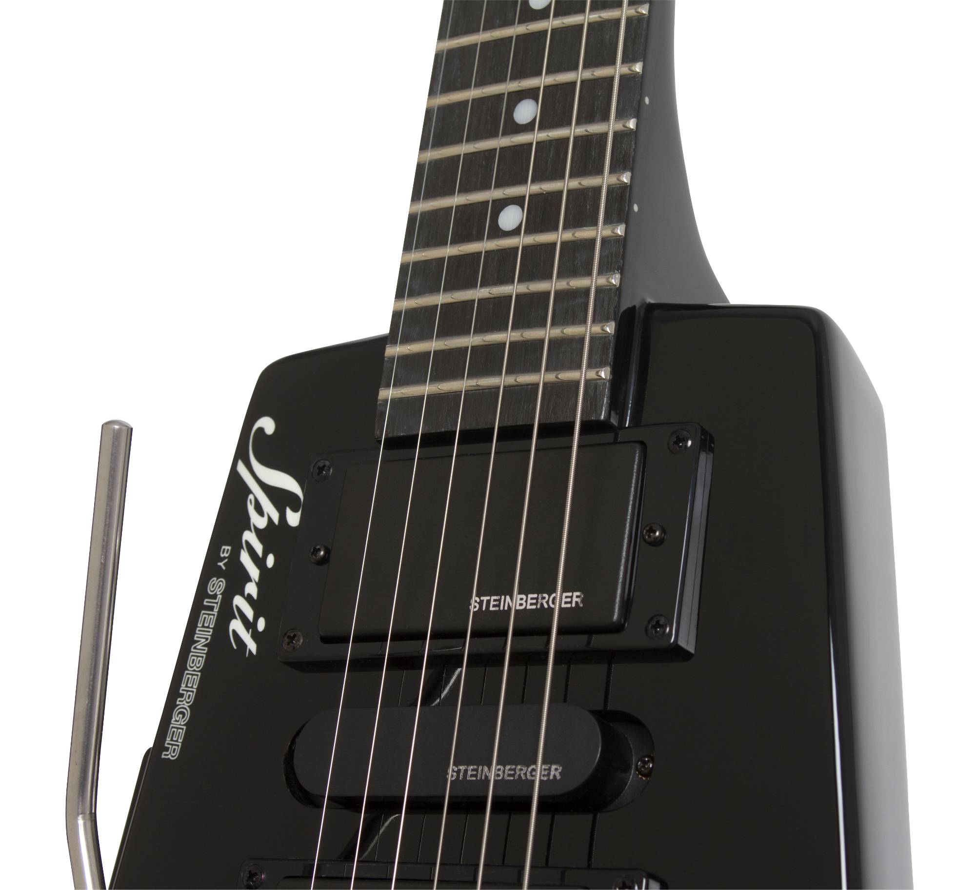 Steinberger Gt-pro Deluxe Outfit Lh Gaucher Hsh Trem Rw +housse - Black - Guitarra electrica para zurdos - Variation 4