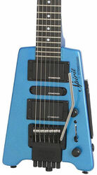 Guitarra eléctrica de viaje Steinberger GT-PRO Deluxe Outfit +Bag - Frost blue