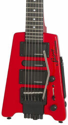 Guitarra eléctrica de viaje Steinberger GT-PRO Deluxe Outfit +Bag - Hot rod red