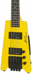 Bajo eléctrico de viaje Steinberger XT-2 Standard Bass +Bag - Hot rod yellow