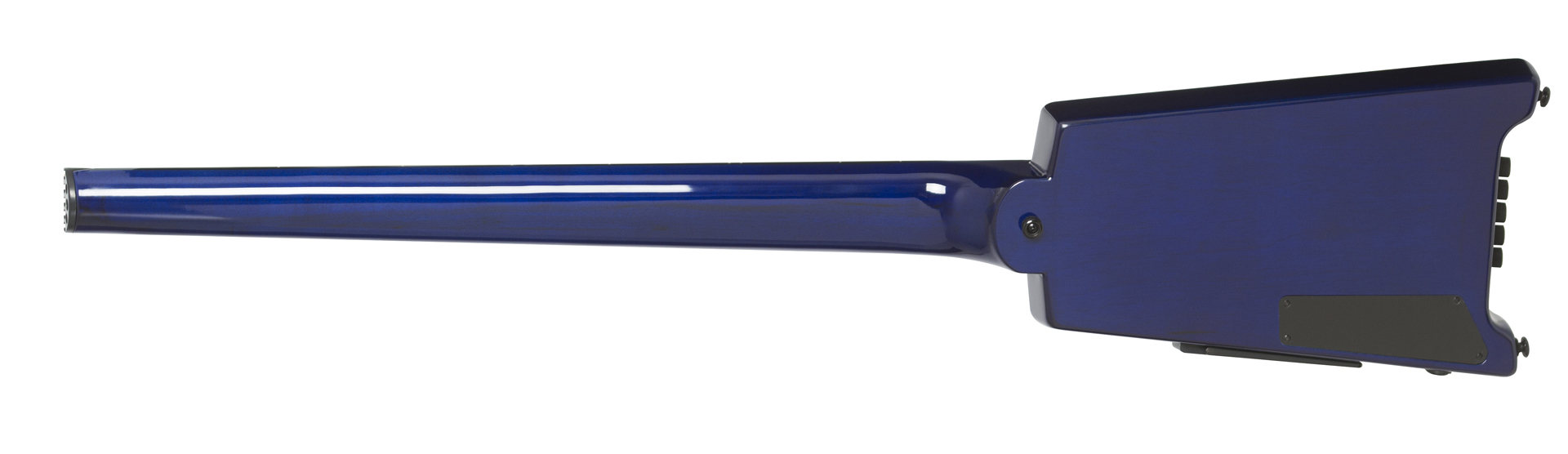 Steinberger Xt-25 Quilt Top Standard Bass Outfit Hh Rw +housse - Trans Blue - Bajo eléctrico de viaje - Variation 1