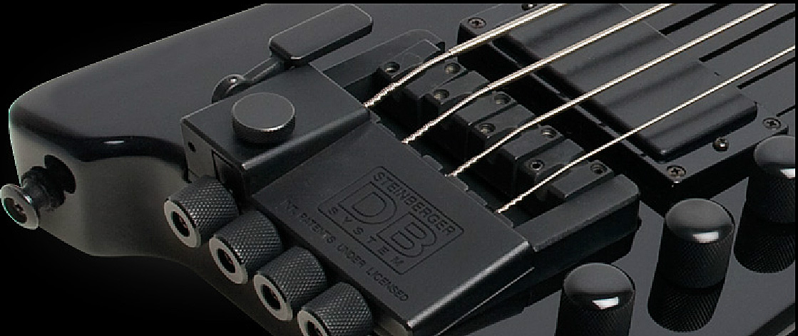 Steinberger Xt-2db Spirit Db Tuner - Black - Bajo eléctrico de viaje - Variation 3
