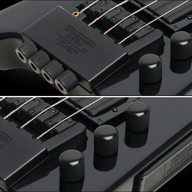 Steinberger Xt-2 Standard Bass Hh Rw +housse - Black - Bajo eléctrico de viaje - Variation 2