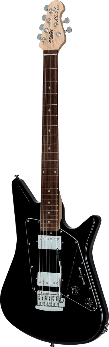 Sterling By Musicman Albert Lee Al40 - Black - Guitarra eléctrica con forma de str. - Variation 2