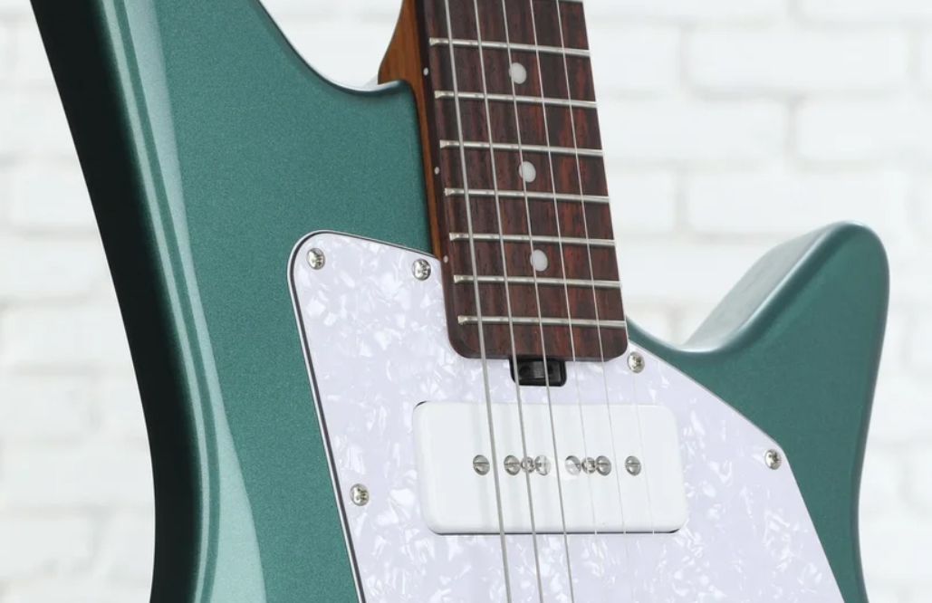 Sterling By Musicman Albert Lee P90 Al40p Signature 2p90 Trem Rw - Sherwood Green - Guitarra eléctrica de autor - Variation 1