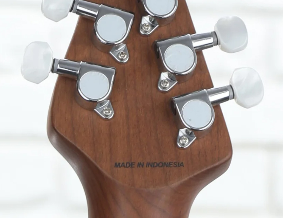 Sterling By Musicman Albert Lee P90 Al40p Signature 2p90 Trem Rw - Sherwood Green - Guitarra eléctrica de autor - Variation 4