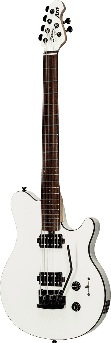 Sterling By Musicman Axis Ax3s Hh Trem Jat - White - Guitarra eléctrica de corte único. - Variation 2