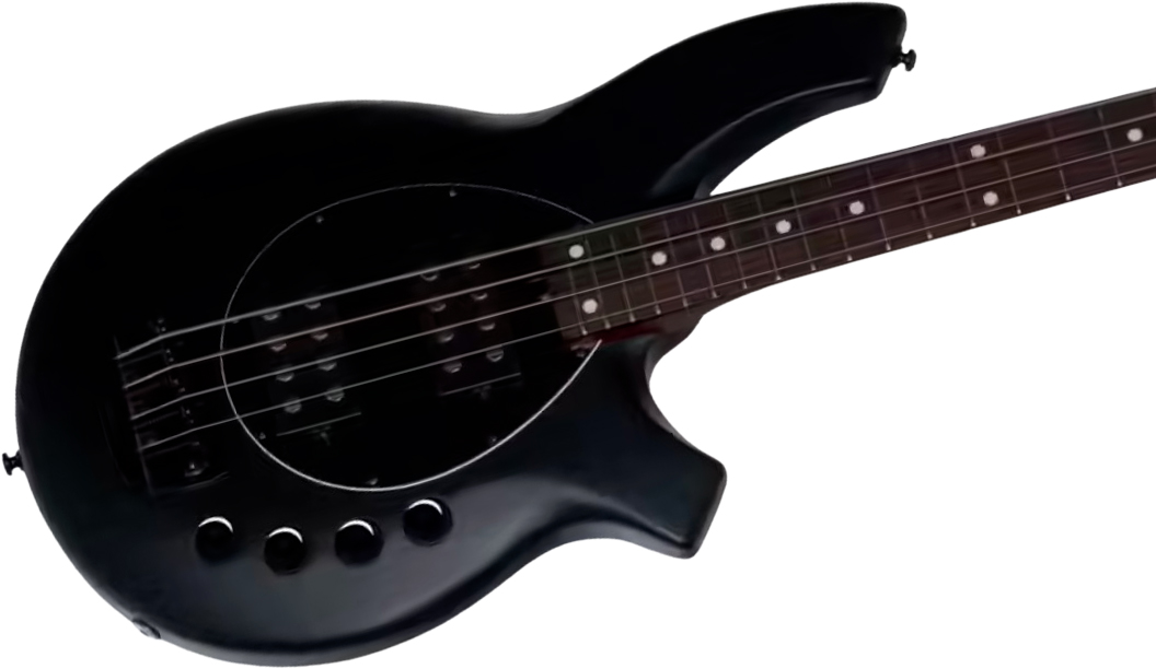 Sterling By Musicman Bongo 5c Active Rw - Stealth Black - Bajo eléctrico de cuerpo sólido - Variation 2