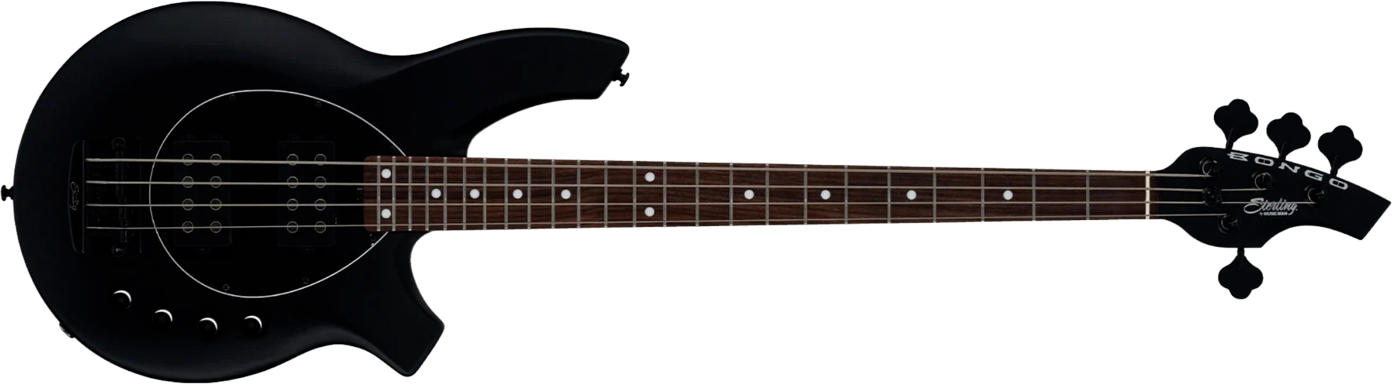 Sterling By Musicman Bongo 5c Active Rw - Stealth Black - Bajo eléctrico de cuerpo sólido - Main picture