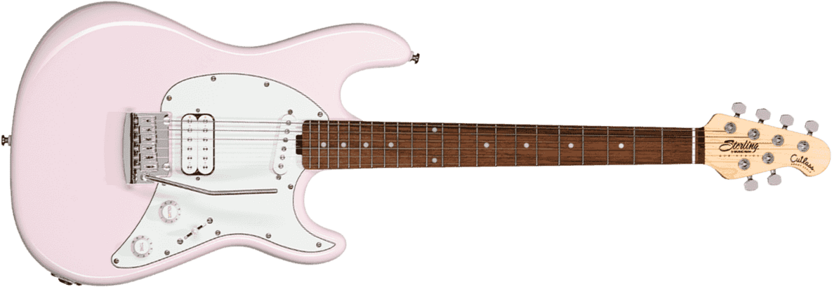 Sterling By Musicman Cutlass Shortscale Ctss30hs Hs Trem Rw - Shell Pink - Guitarra eléctrica con forma de str. - Main picture