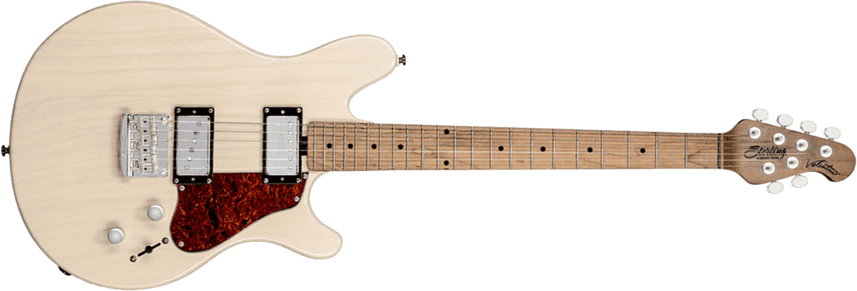Sterling By Musicman James Valentine Jv60 Hs Ht Mn - Trans Buttermilk - Guitarra eléctrica de autor - Main picture