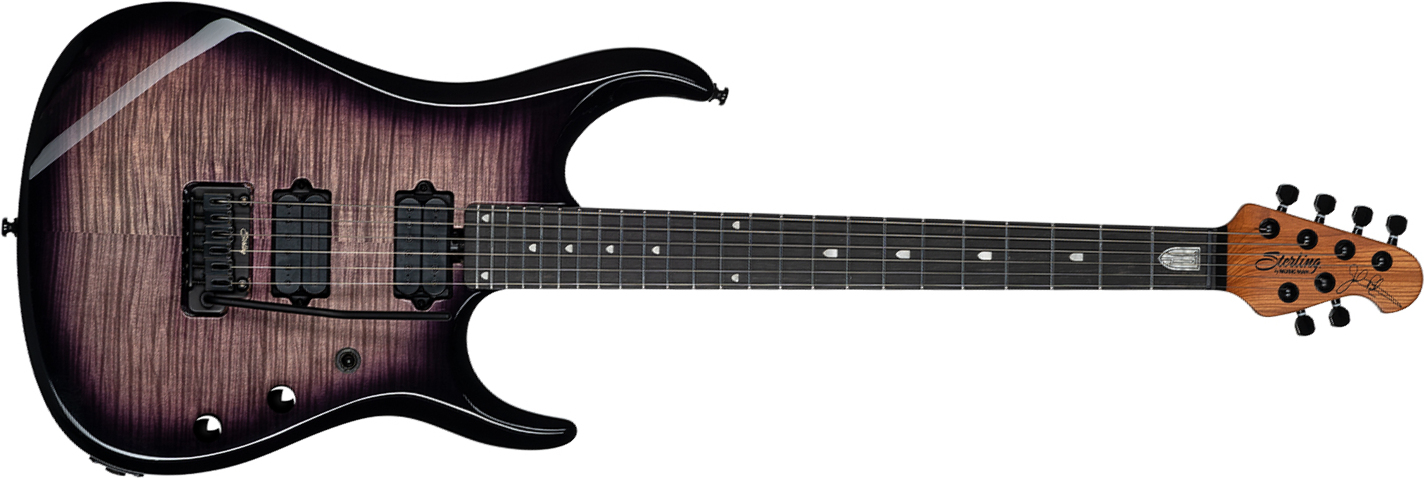 Sterling By Musicman John Petrucci Jp150dfm Dimarzio Signature 2h Trem Eb - Eminence Purple - Guitarra eléctrica de autor - Main picture